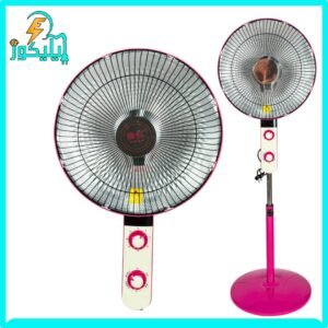 مدفأة دوارة شكل المروحة لمس +ريمونت