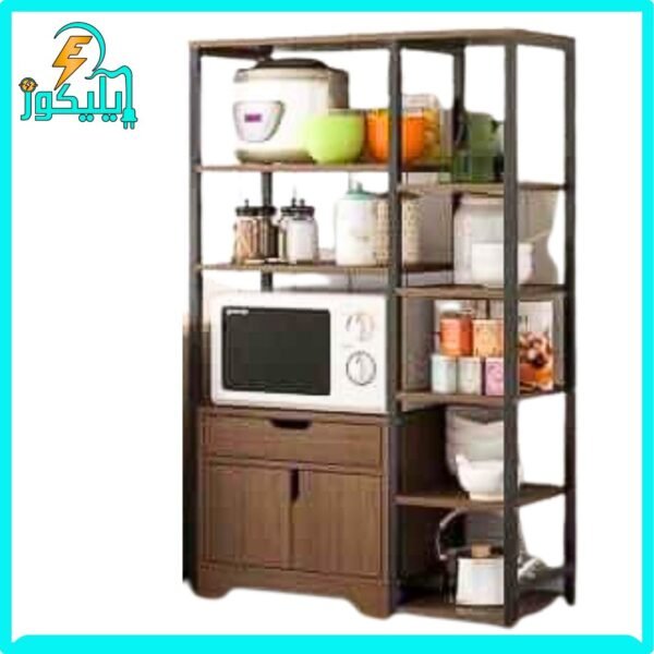رف فرن وأدوات كبير مع مجروملحق