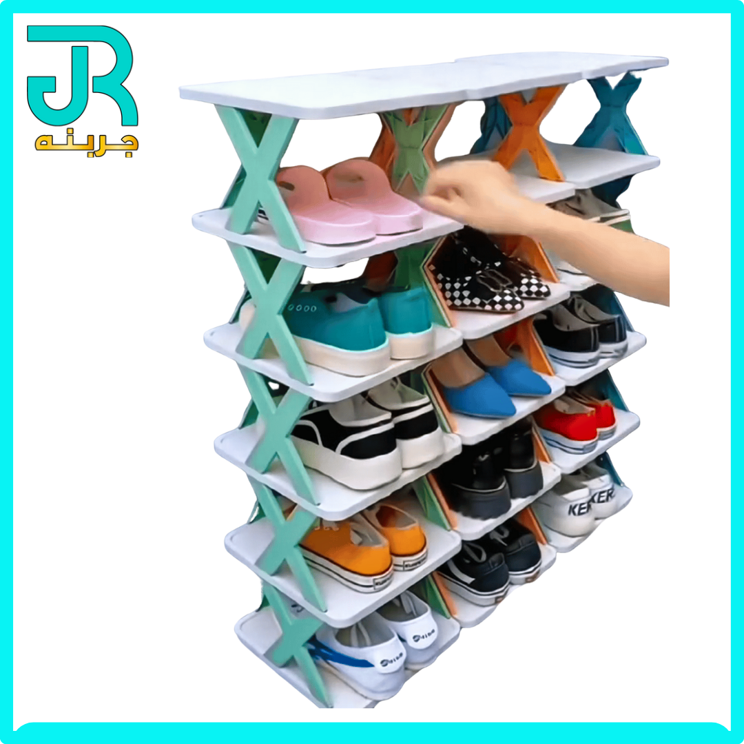 جزامة بلاستيك متين شكلx (خمس طوابق)