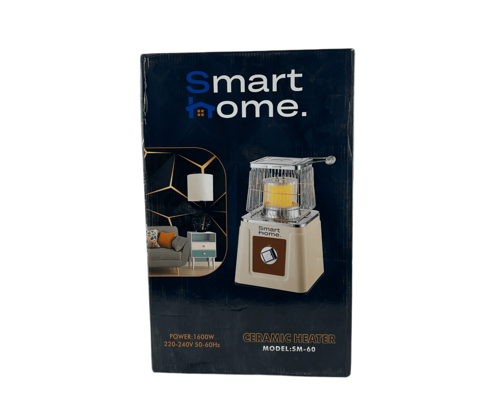 مدفأة كهربائية ماركة سمارت هوم الاصلية - الصورة 2